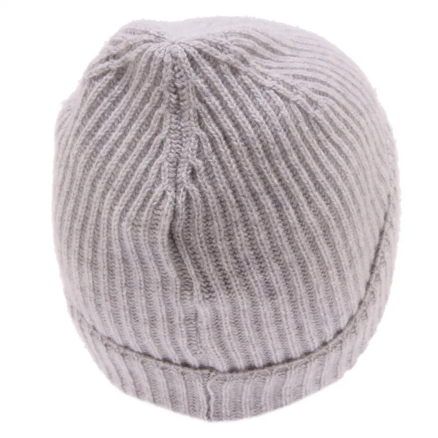 1046W cuffia bimbo WOOLRICH grey cashmere unisex hat kid
