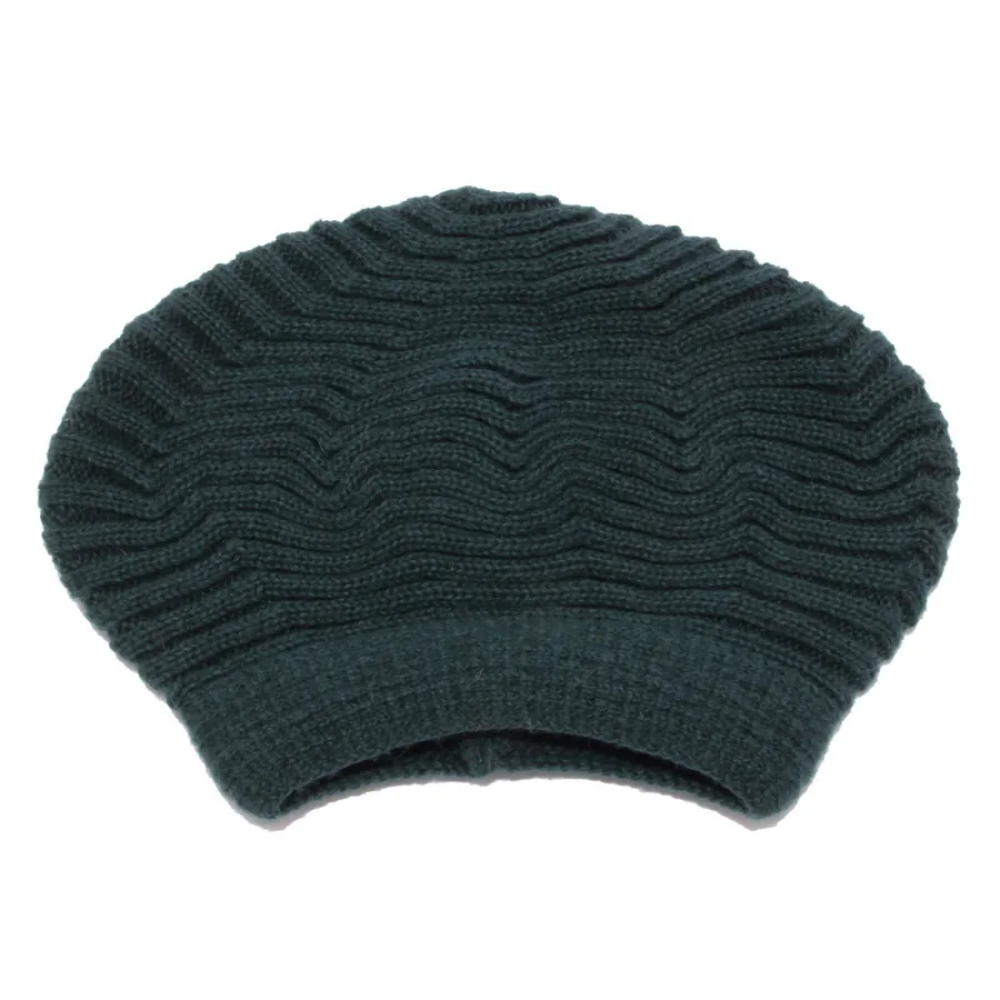 8155W cuffia donna NO BRAND green hat woman