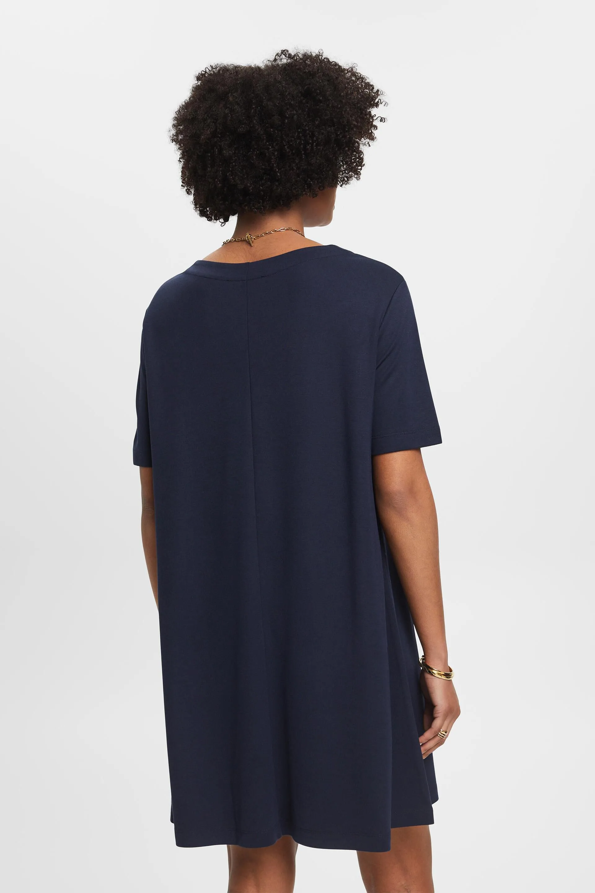 Abito a t-shirt in jersey
