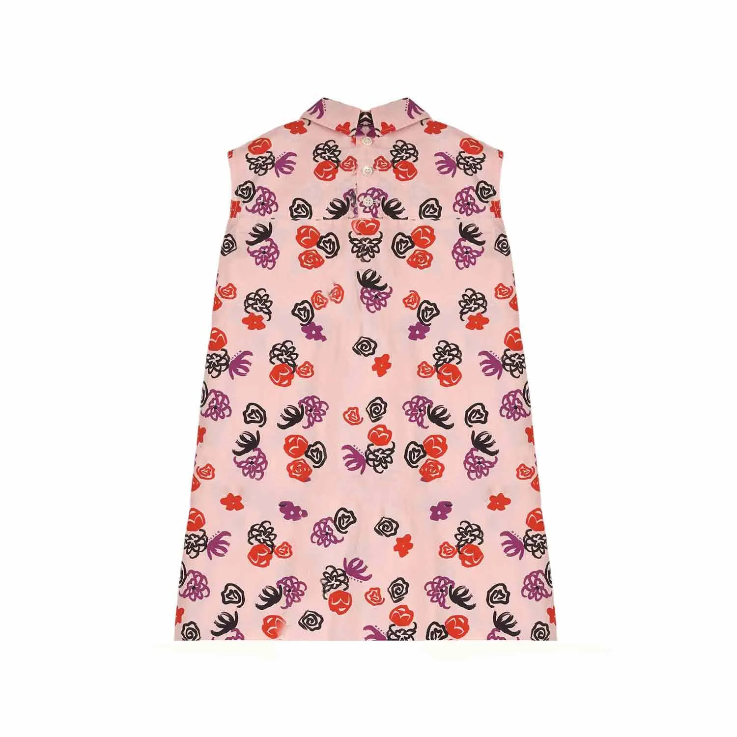 Abito Chemisier Rosa Bambina E Teenager