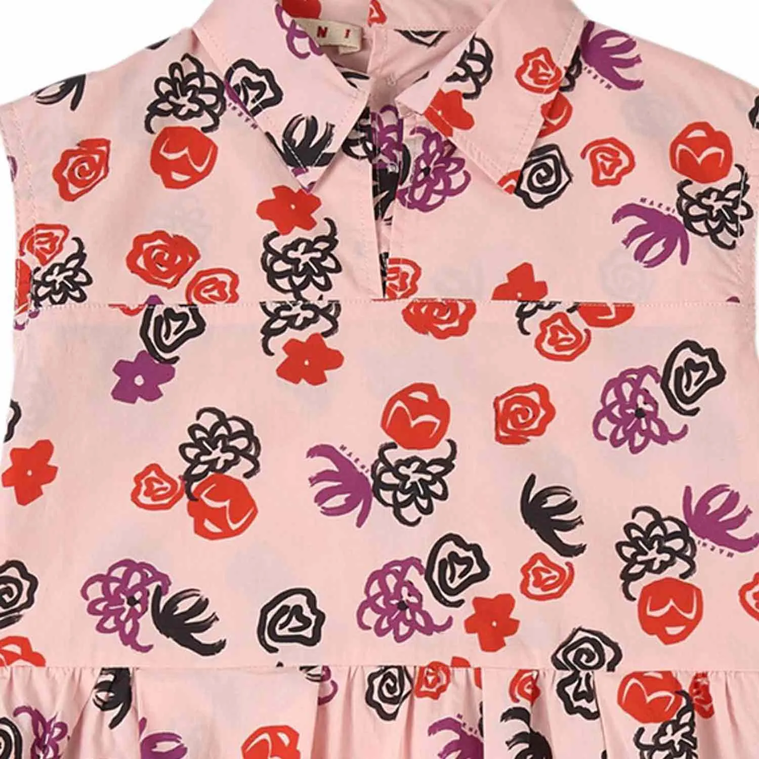 Abito Chemisier Rosa Bambina E Teenager