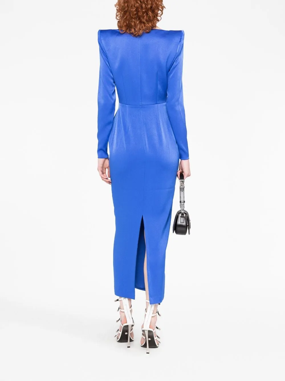 Abito midi Linden in blu - donna