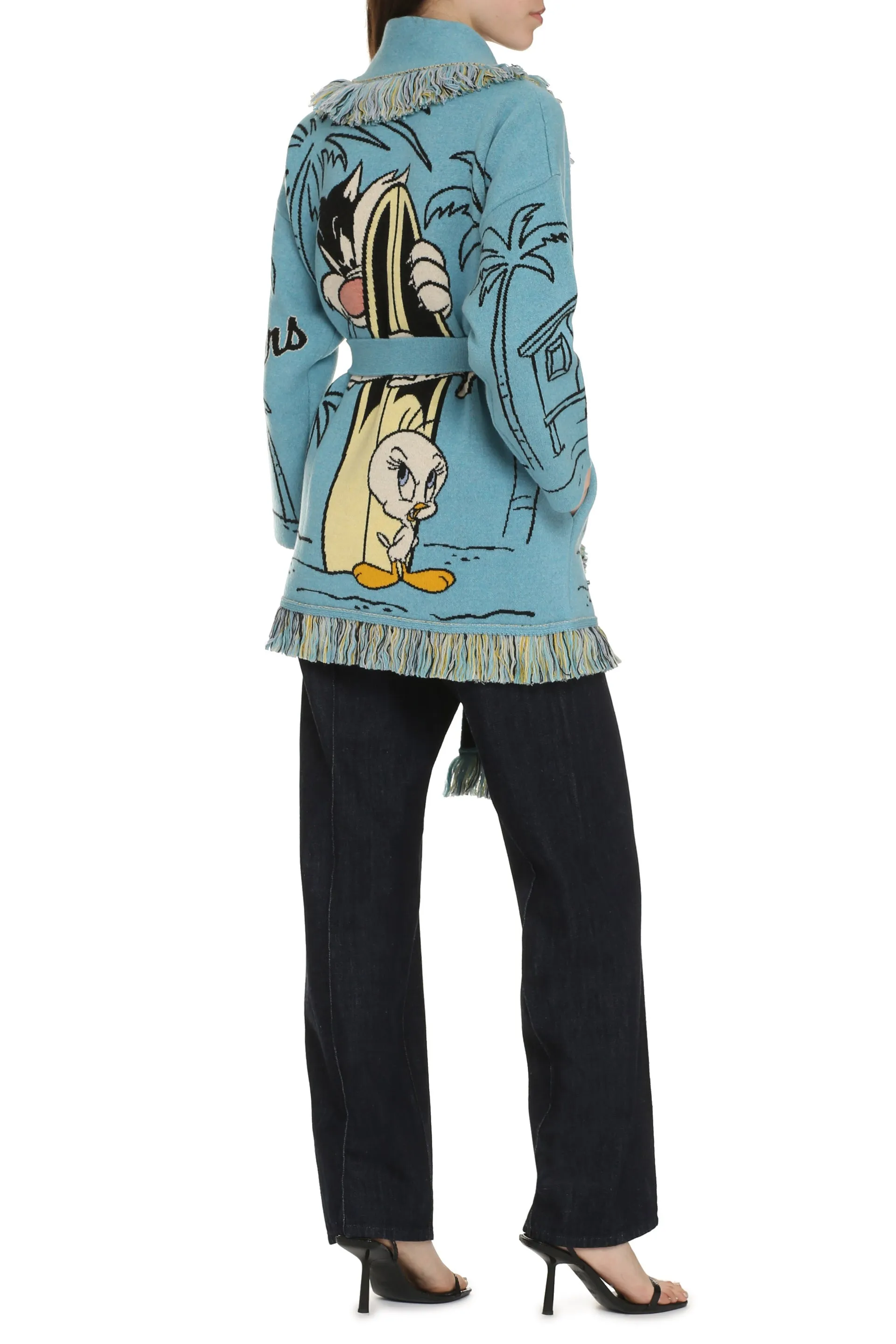 Alanui Alanui x Looney Tunes - Cardigan in lana