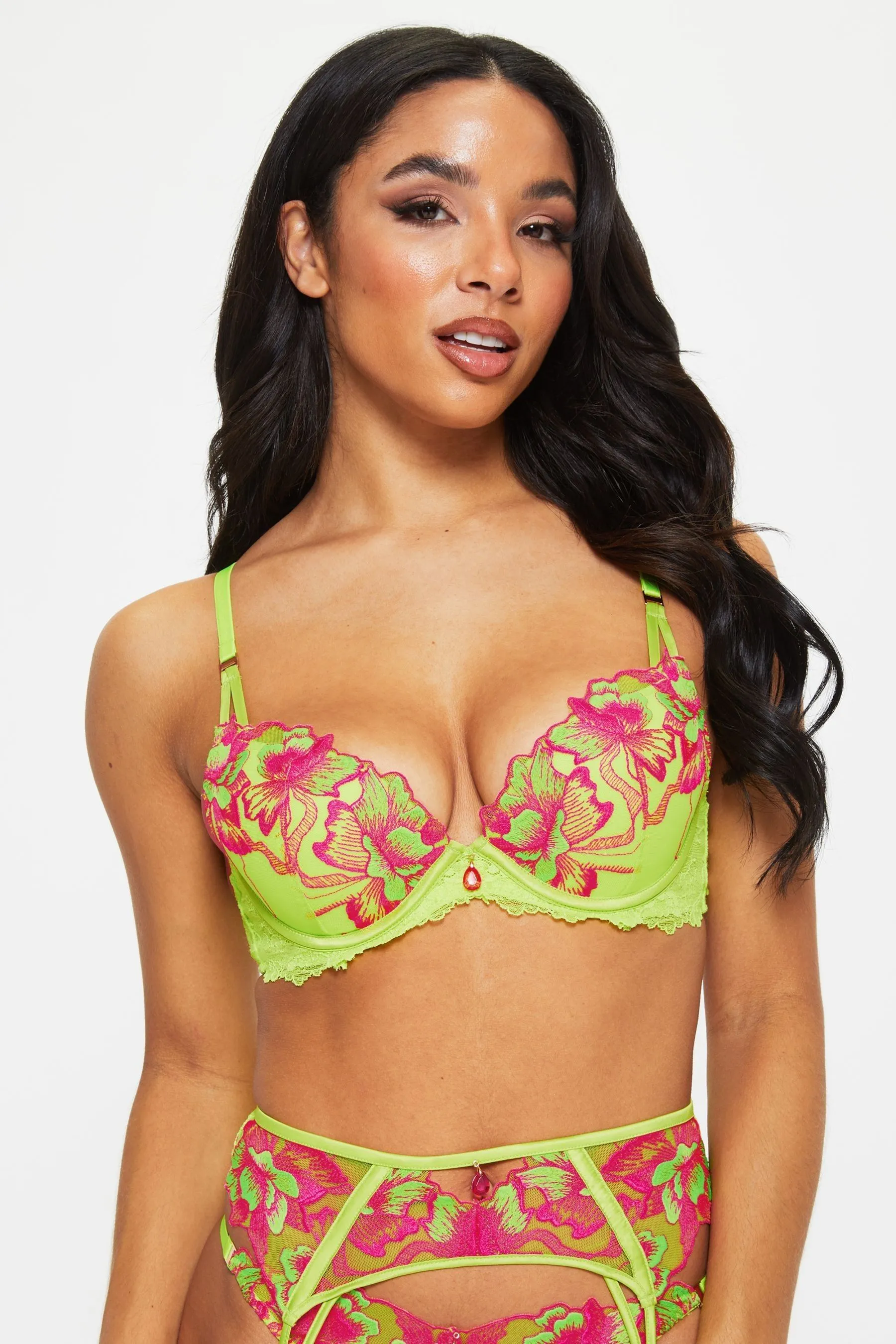 Ann Summers - Luminescent - Reggiseno imbottito con scollo profondo