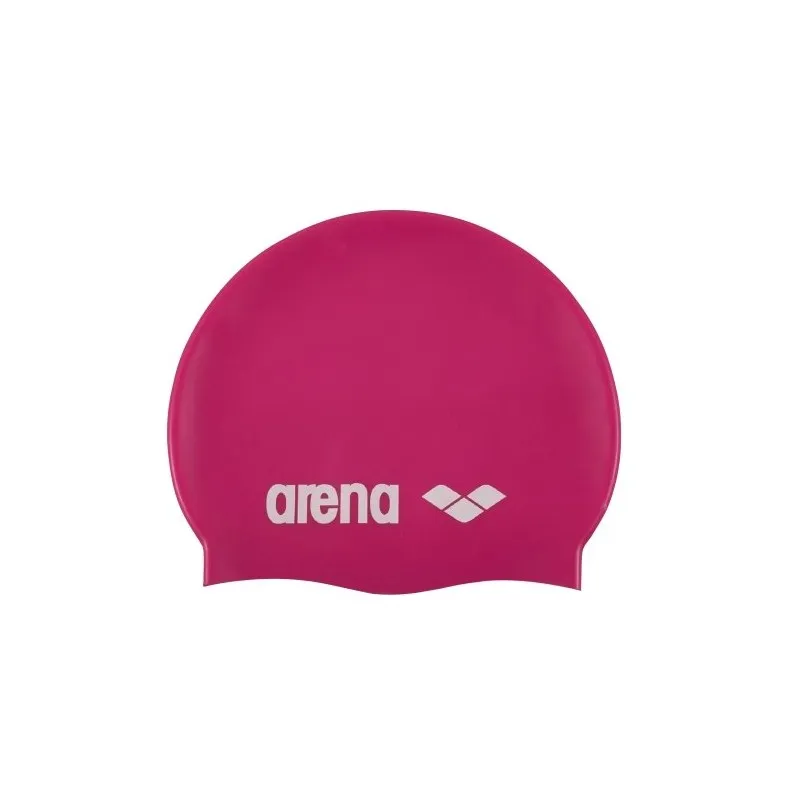 Arena Junior Classic Silicone Jr Fuxia Cuffia