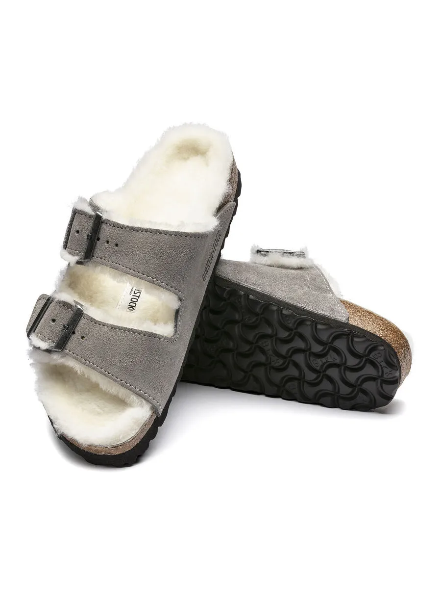 Arizona Shearling - Stone coin