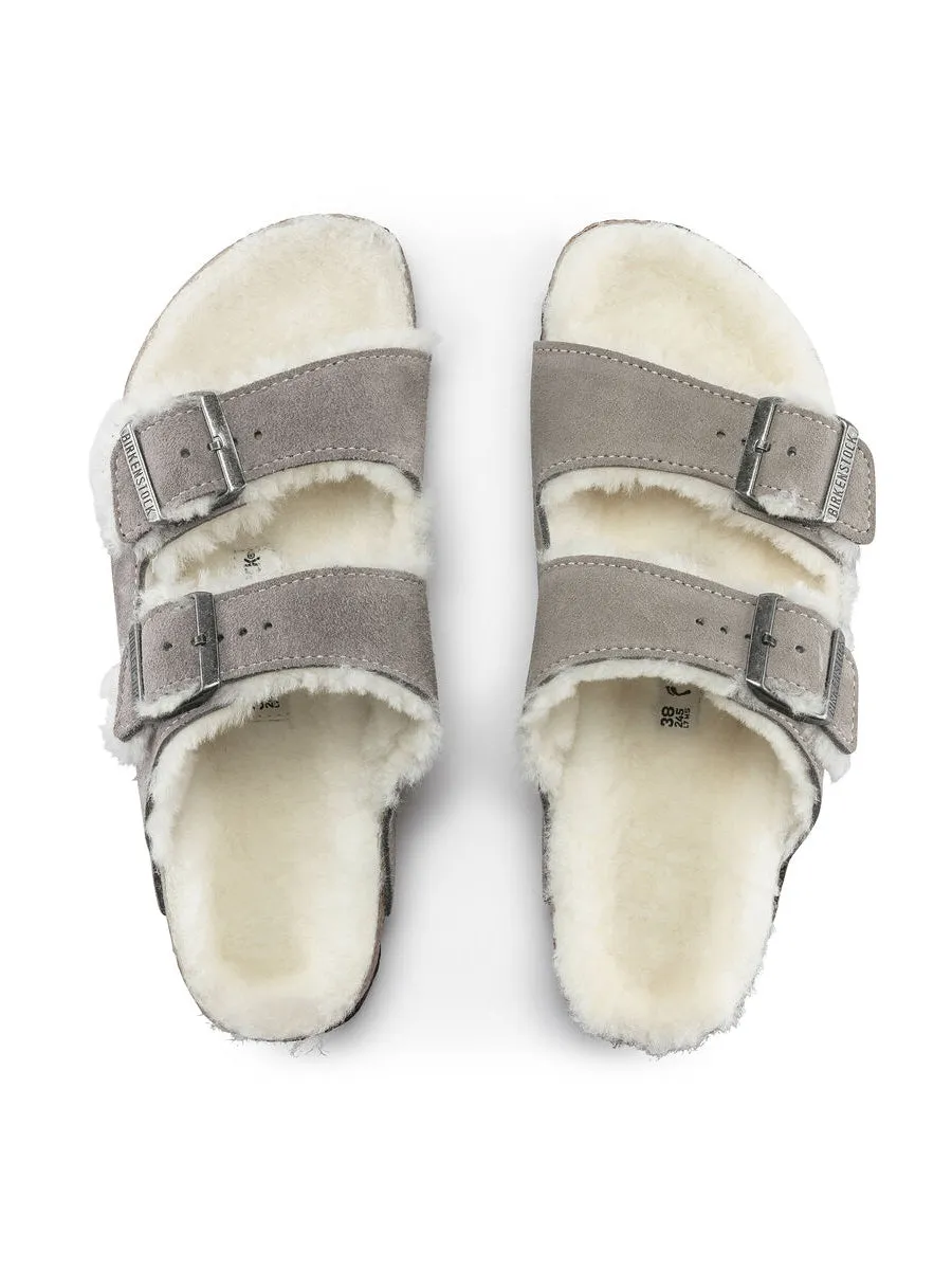 Arizona Shearling - Stone coin