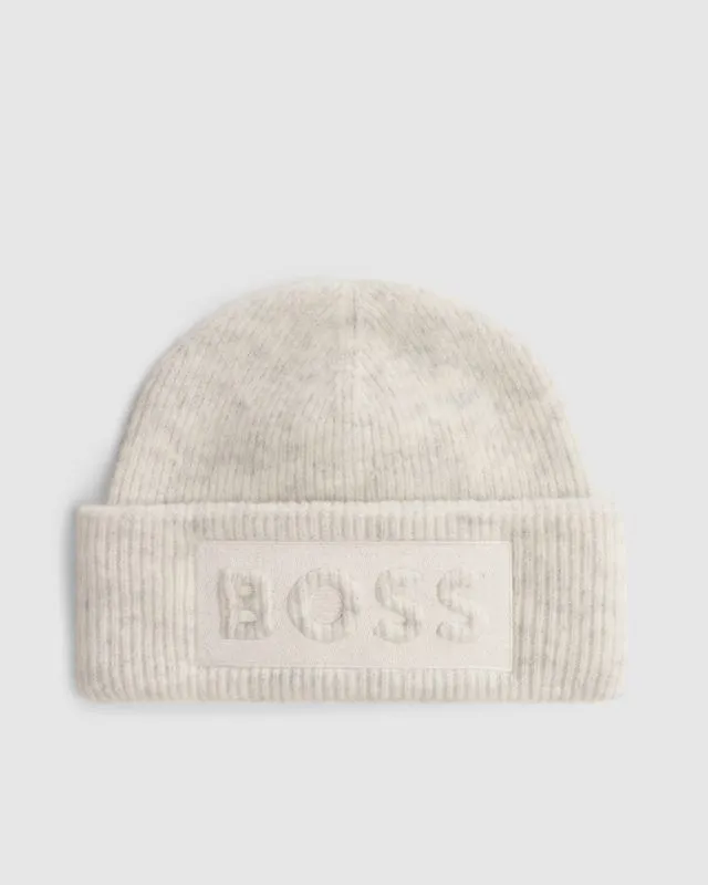 Berretto in lana di alpaca da uomo Hugo Boss Monello