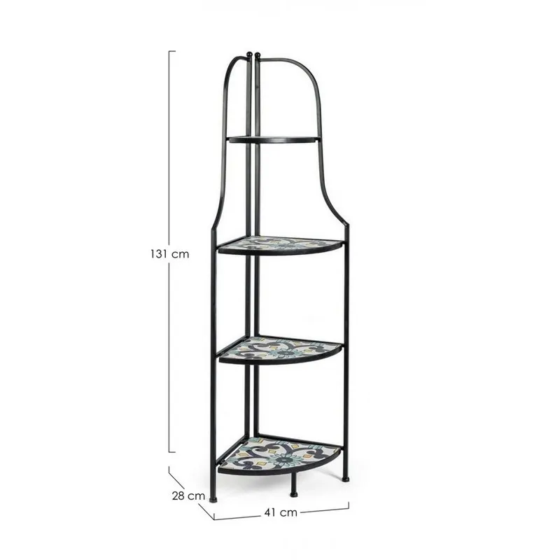 Bizzotto outdoor Angoliera pieghevole Positano 4p
