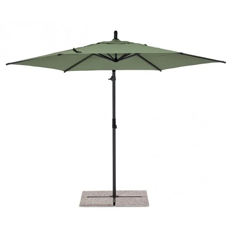 Bizzotto outdoor Ombrellone braccio Tropea 3m antracite/olive