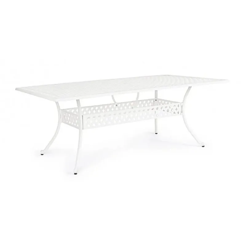 Bizzotto outdoor Tavolo Ivrea rettangolare 213x107 bianco
