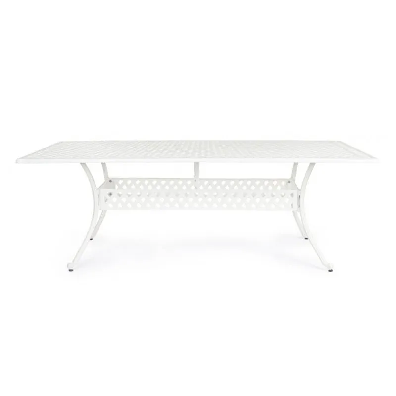 Bizzotto outdoor Tavolo Ivrea rettangolare 213x107 bianco