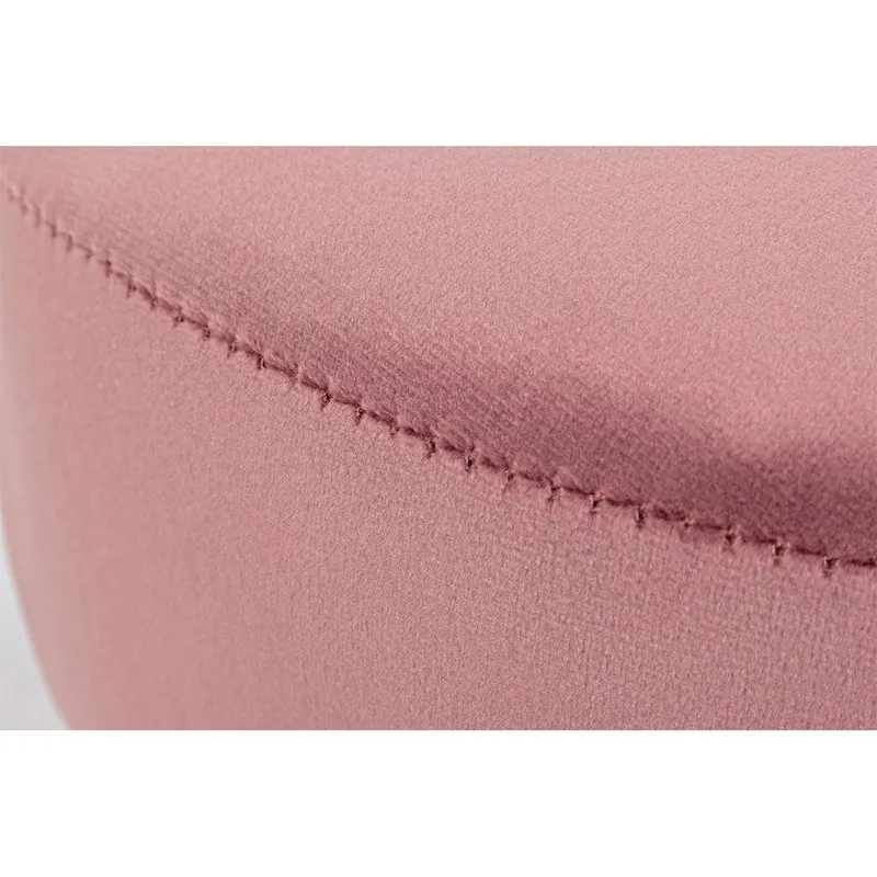 Bizzotto Set 2 sgabelli Adeline rosa antik