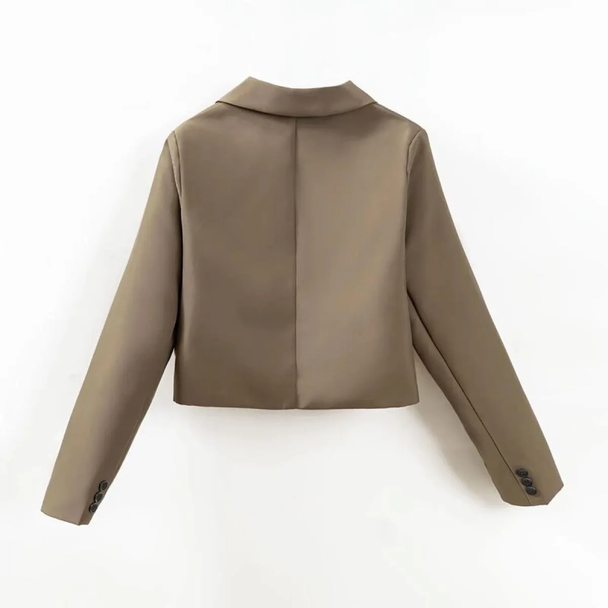 Blazer corto elasticizzato Blazer corto Blazer da donna Blazer strutturato corto