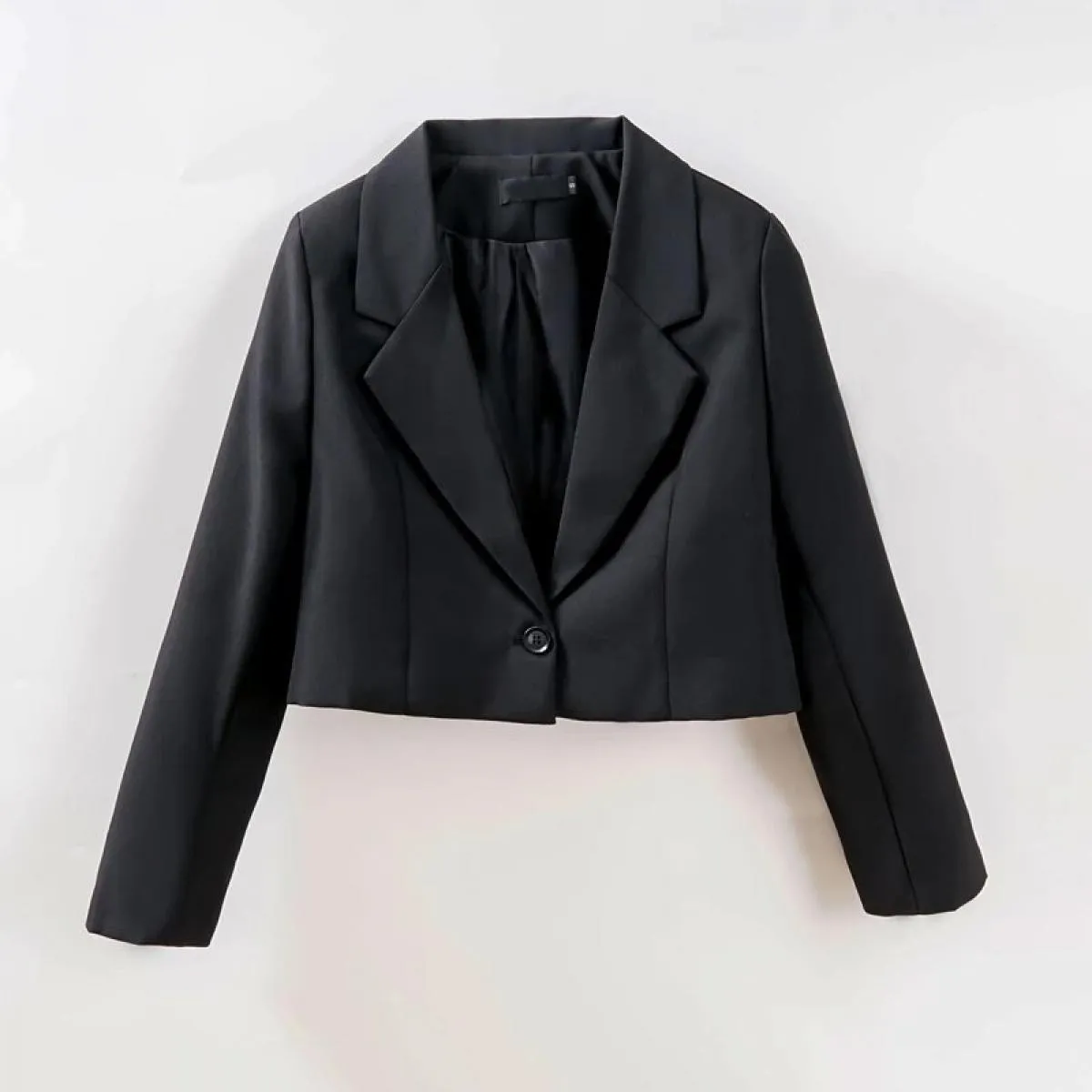 Blazer corto elasticizzato Blazer corto Blazer da donna Blazer strutturato corto