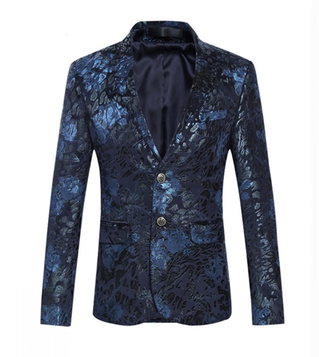 Blazer da uomo Plyesxale Blazer floreale da uomo slim fit Marchio famoso Blazer di velluto rosso vino blu navy 6xl Vintage Stage