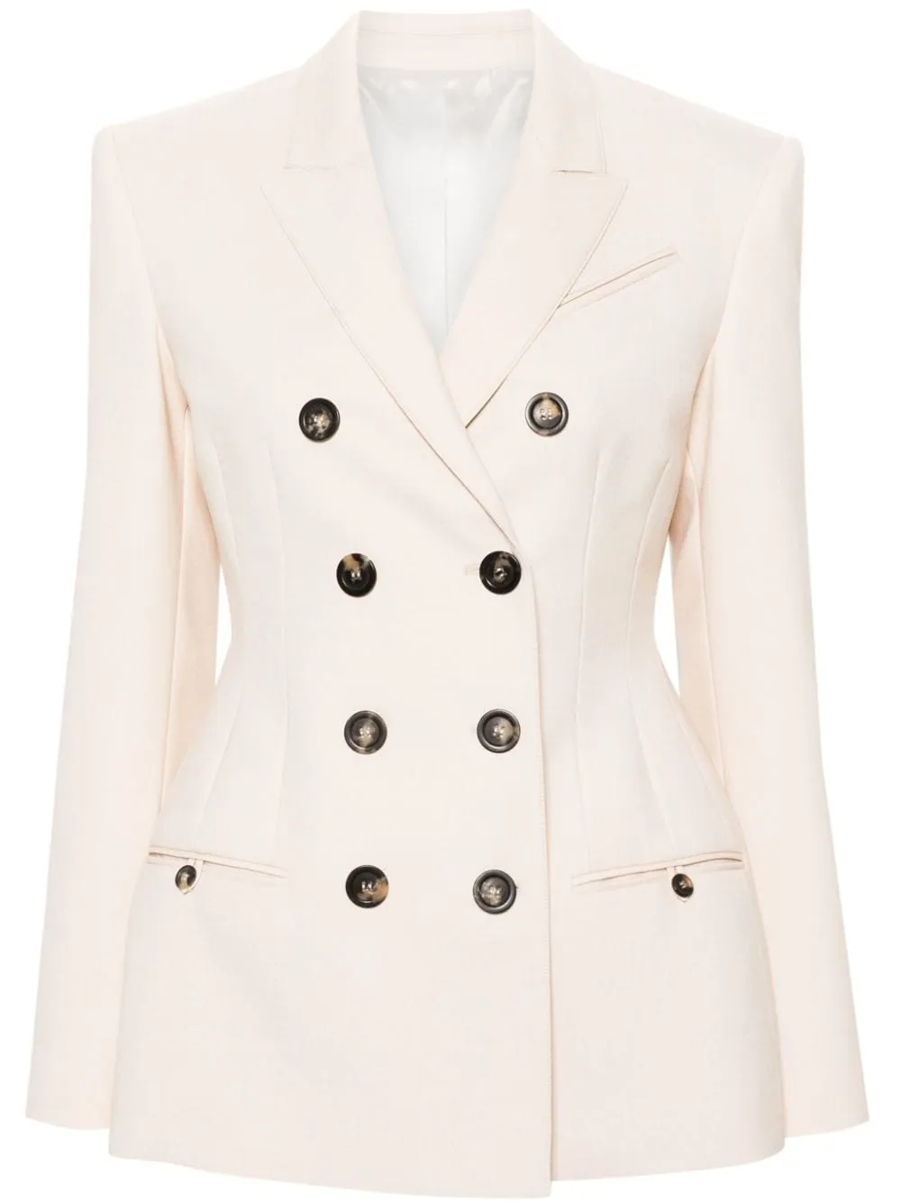Blazer  doppiopetto in bianco - donna