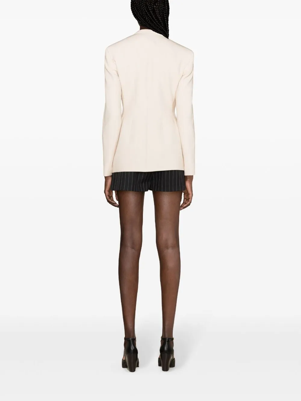 Blazer  doppiopetto in bianco - donna
