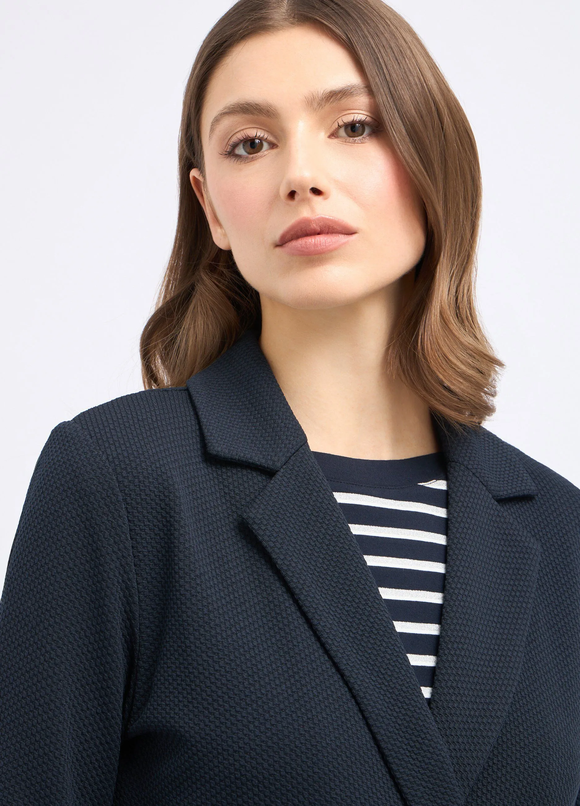 Blazer in jersey stretch donna
