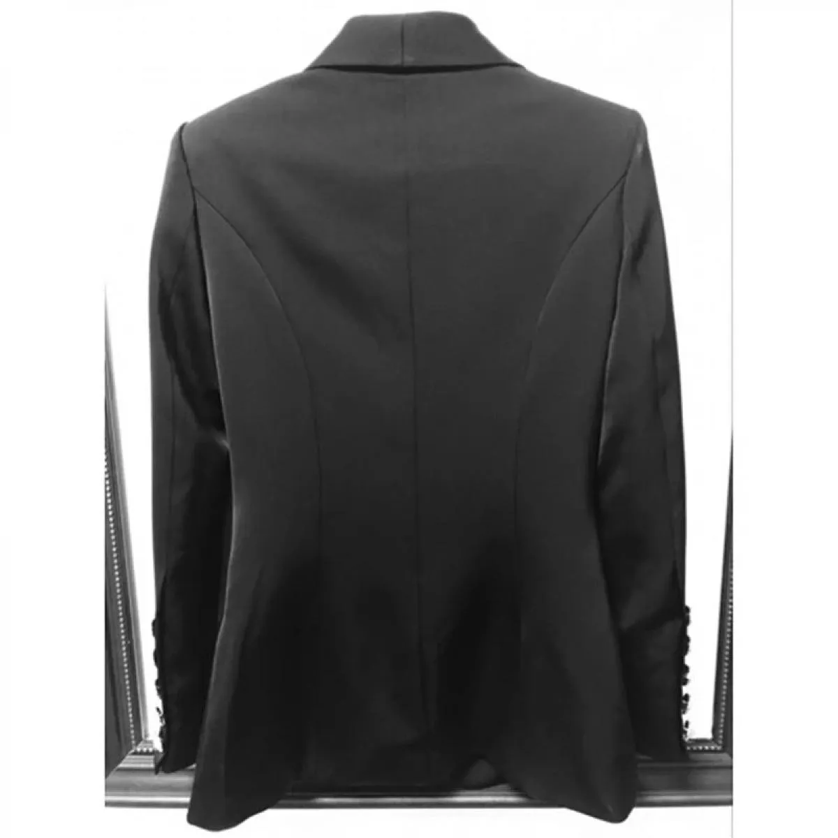 Blazer in metallo da donna Blazer in metallo Blazer di alta moda 2023 di alta moda