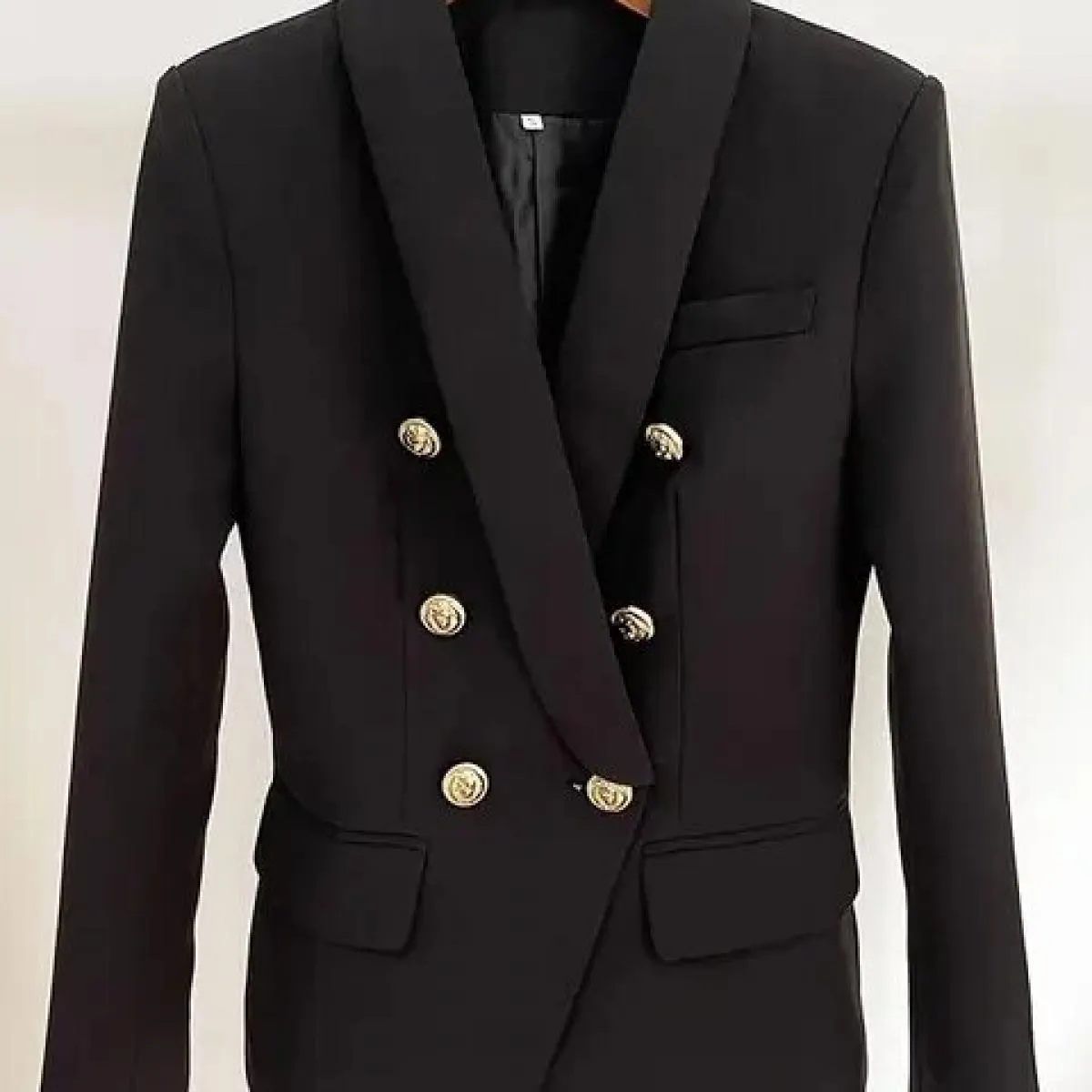 Blazer in metallo da donna Blazer in metallo Blazer di alta moda 2023 di alta moda