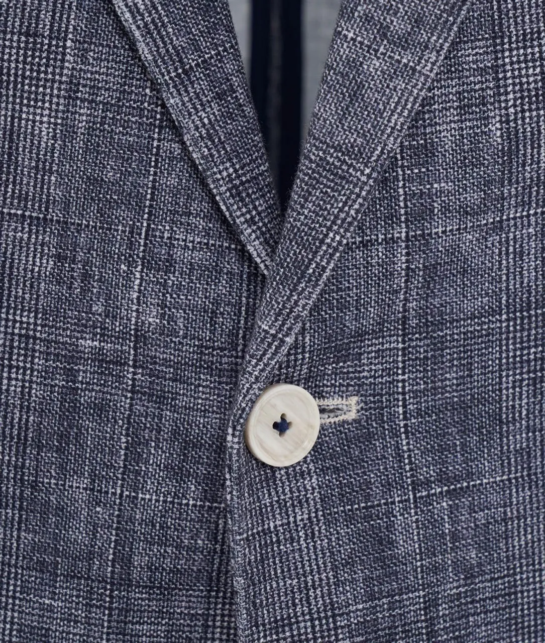 Blazer in Piquet blu blu
