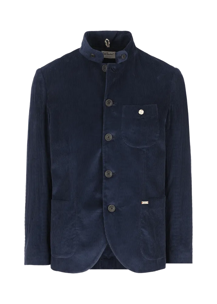 Blazer in velluto a coste sottili modello Lusandro    