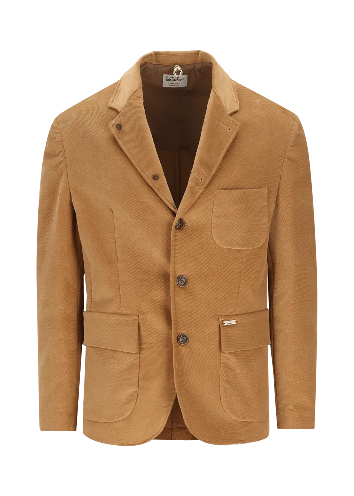 Blazer in velluto con collo a revers Lurobert    