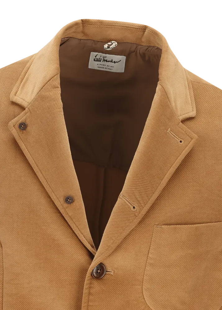 Blazer in velluto con collo a revers Lurobert    
