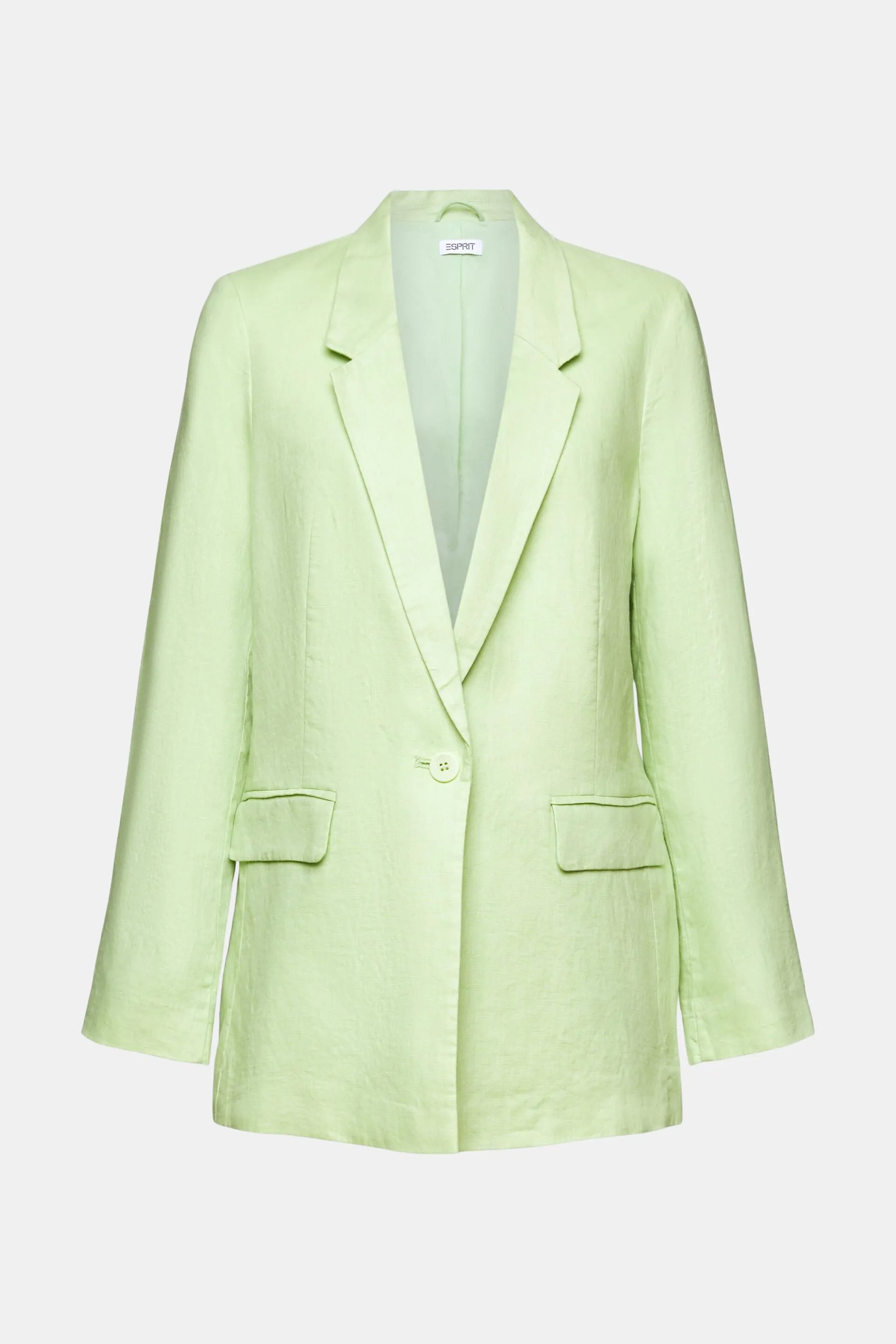 Blazer monopetto in lino