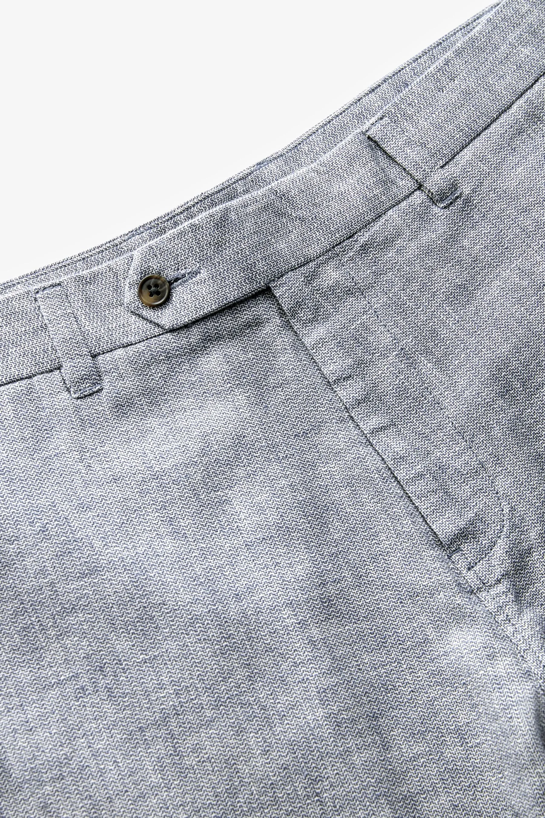 Blend Pantaloni in lino testurizzato