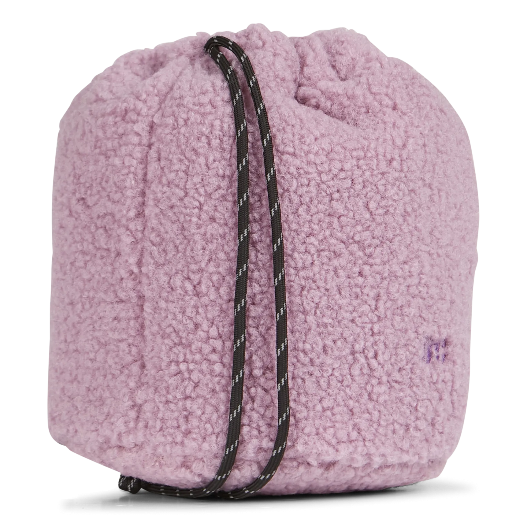  BOBO CHOSES   Piccola borsa felpata con cordoncini | Rosa