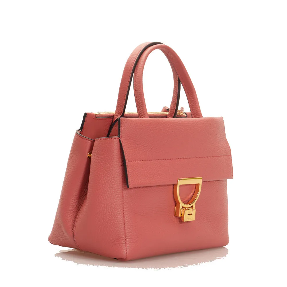 Borsa Donna a Mano COCCINELLE in Pelle Linea Arlettis Signature colore Pot