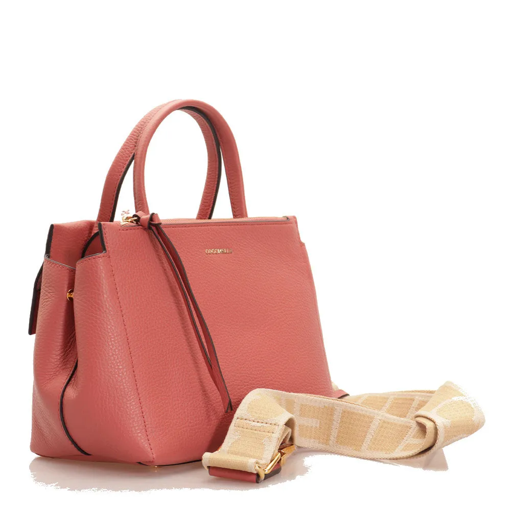 Borsa Donna a Mano COCCINELLE in Pelle Linea Arlettis Signature colore Pot