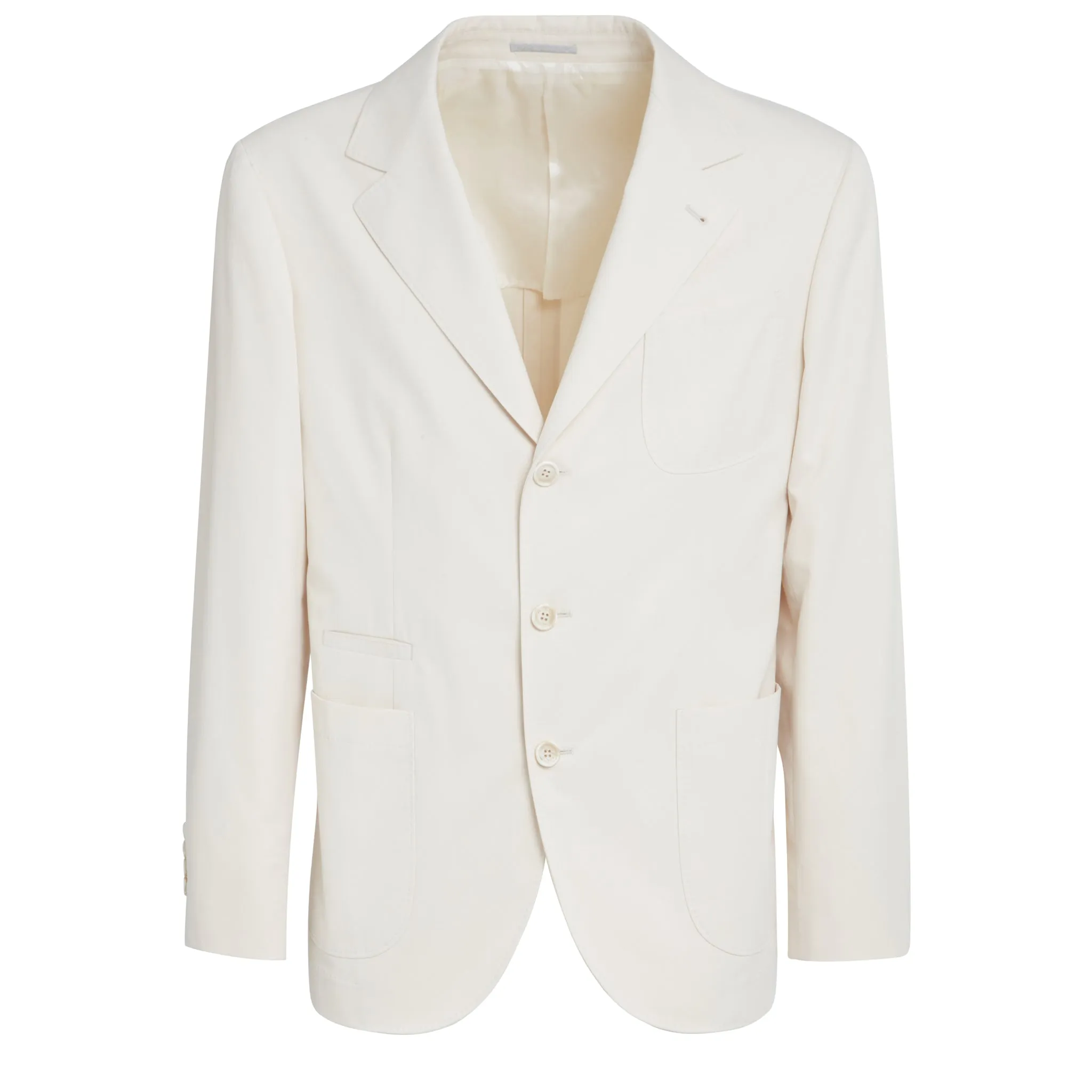 BRUNELLO CUCINELLI  Giacca in cotone beige