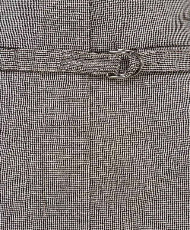 Brunello Cucinelli Pantaloni in lana e lino MH513P7461