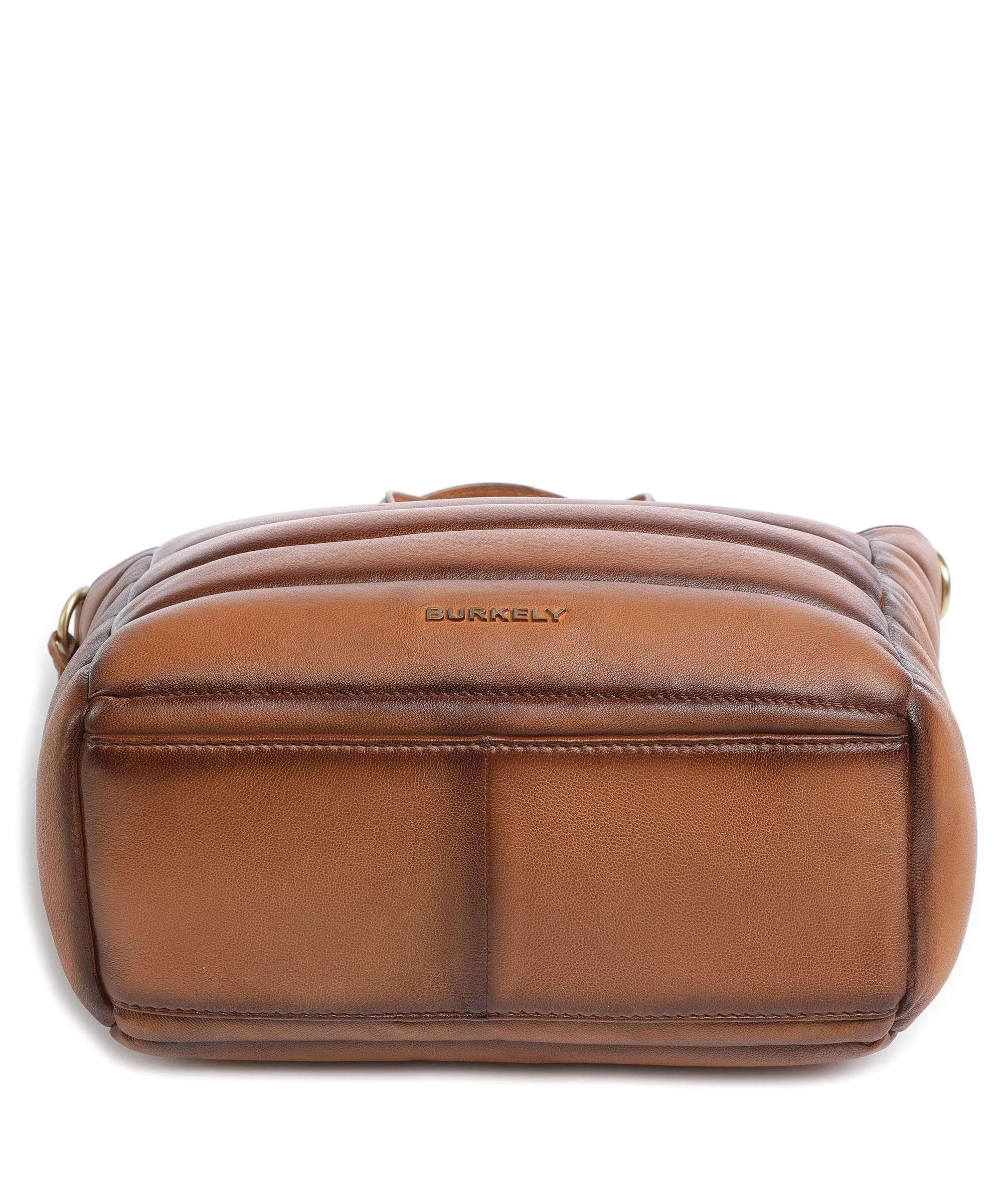  Burkely Drowsy Dani Borsa a mano pelle a grana fine marrone  