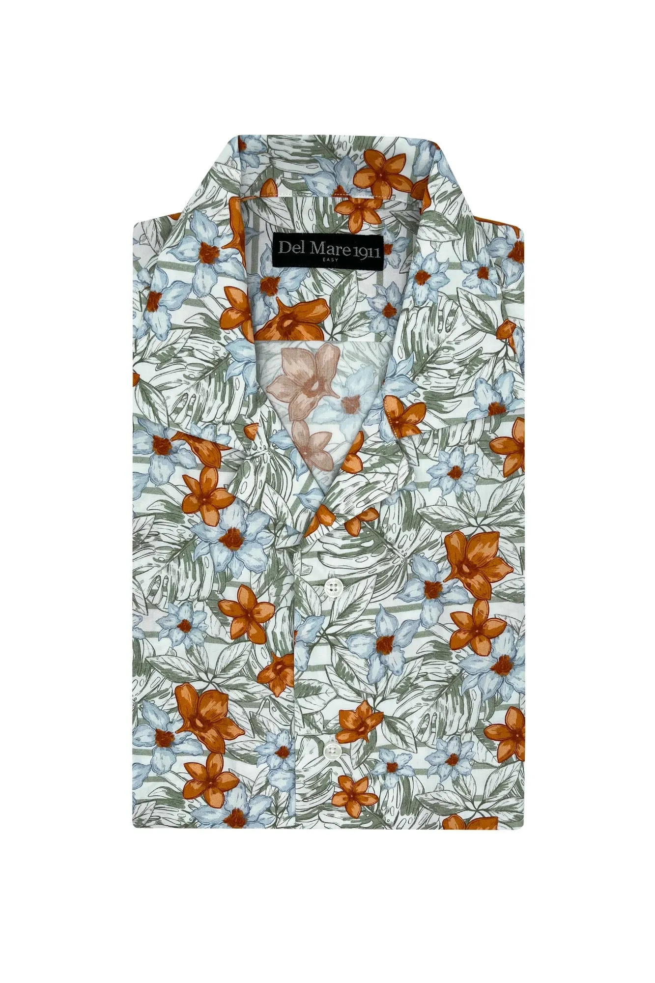 Camicia bowling stampa ibisco