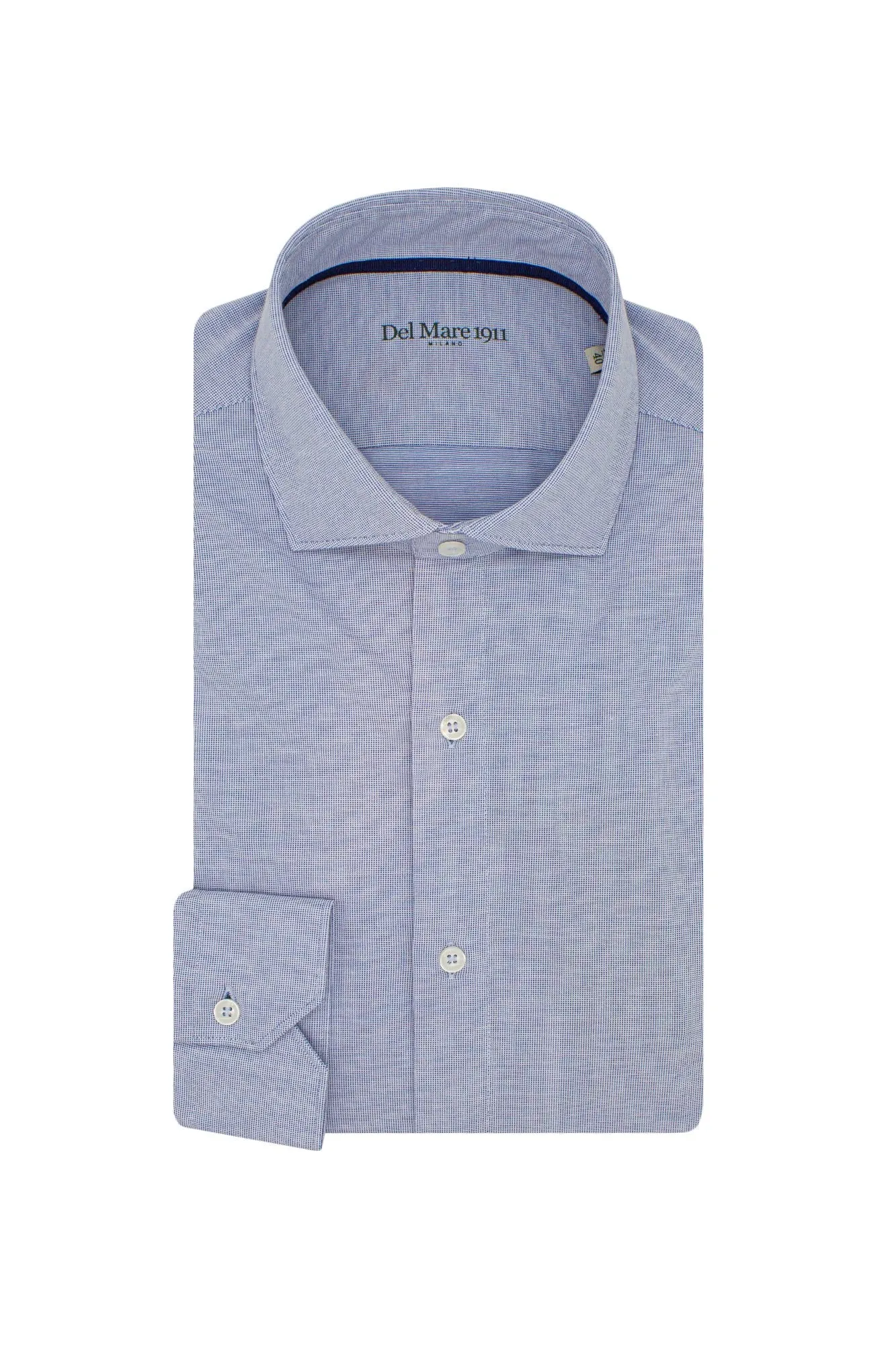 Camicia custom fit in pinpoint