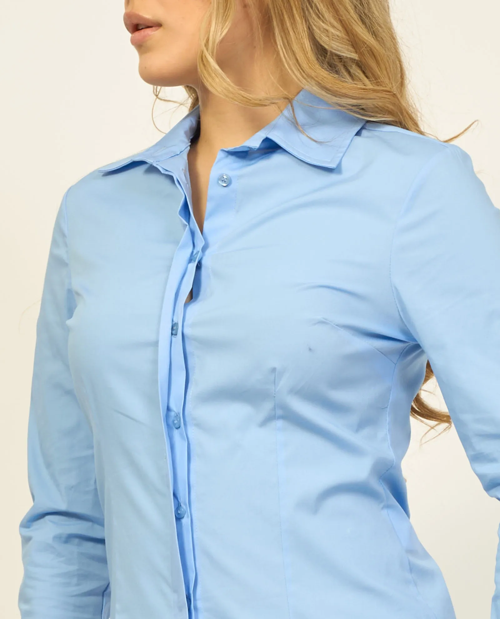 Camicia donna Gaudi in cotone con bottoni