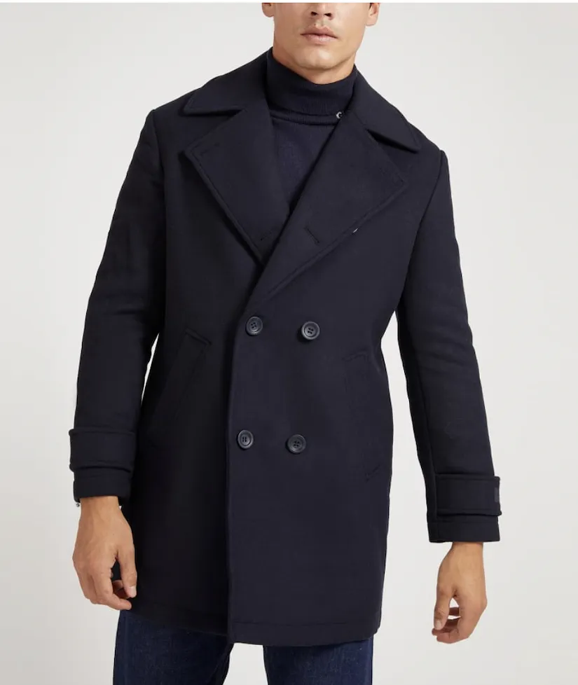 Cappotto Guess Uomo doppio petto M1BL17WE6T0