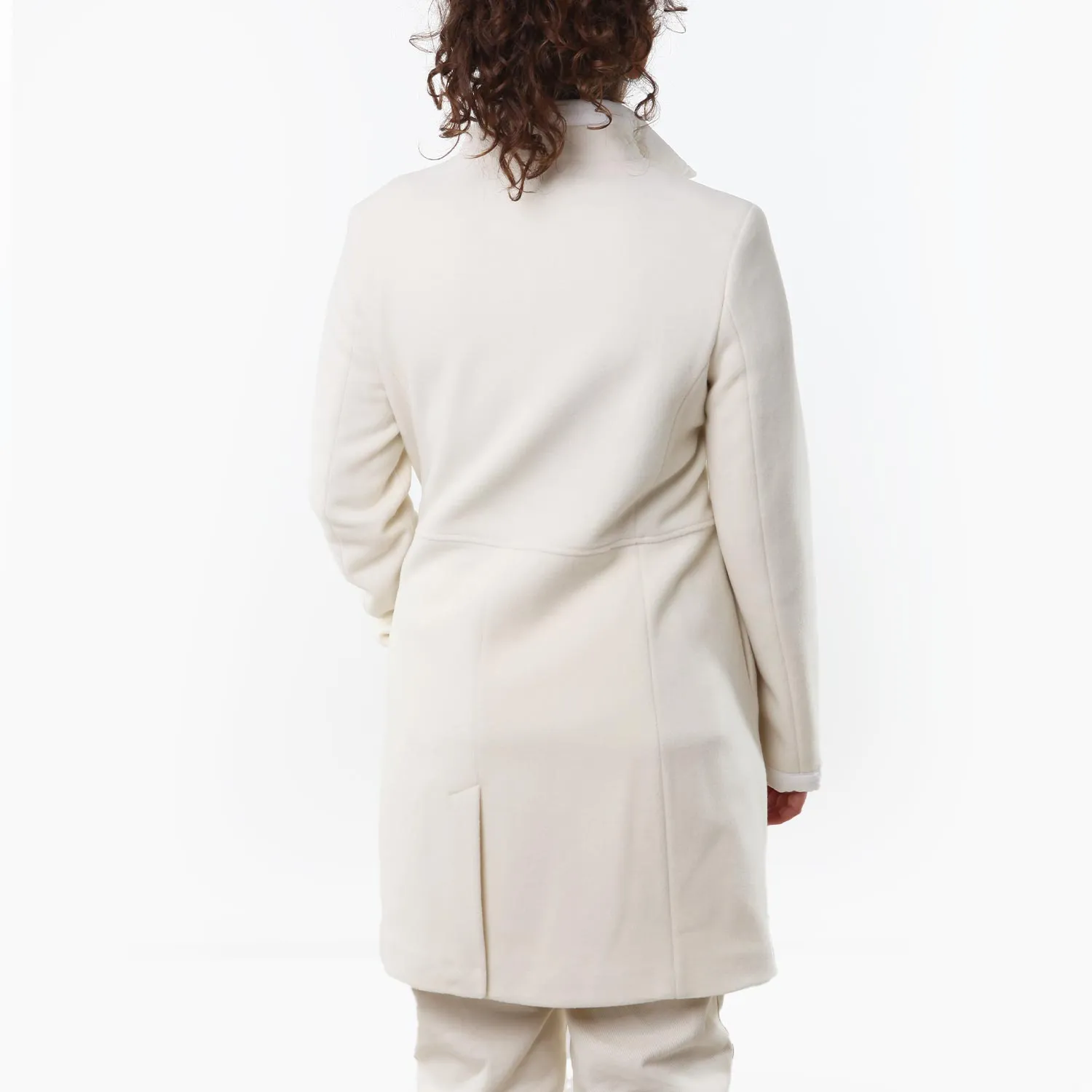 Cappotto Melton Fay Avorio Bambina E Ragazza