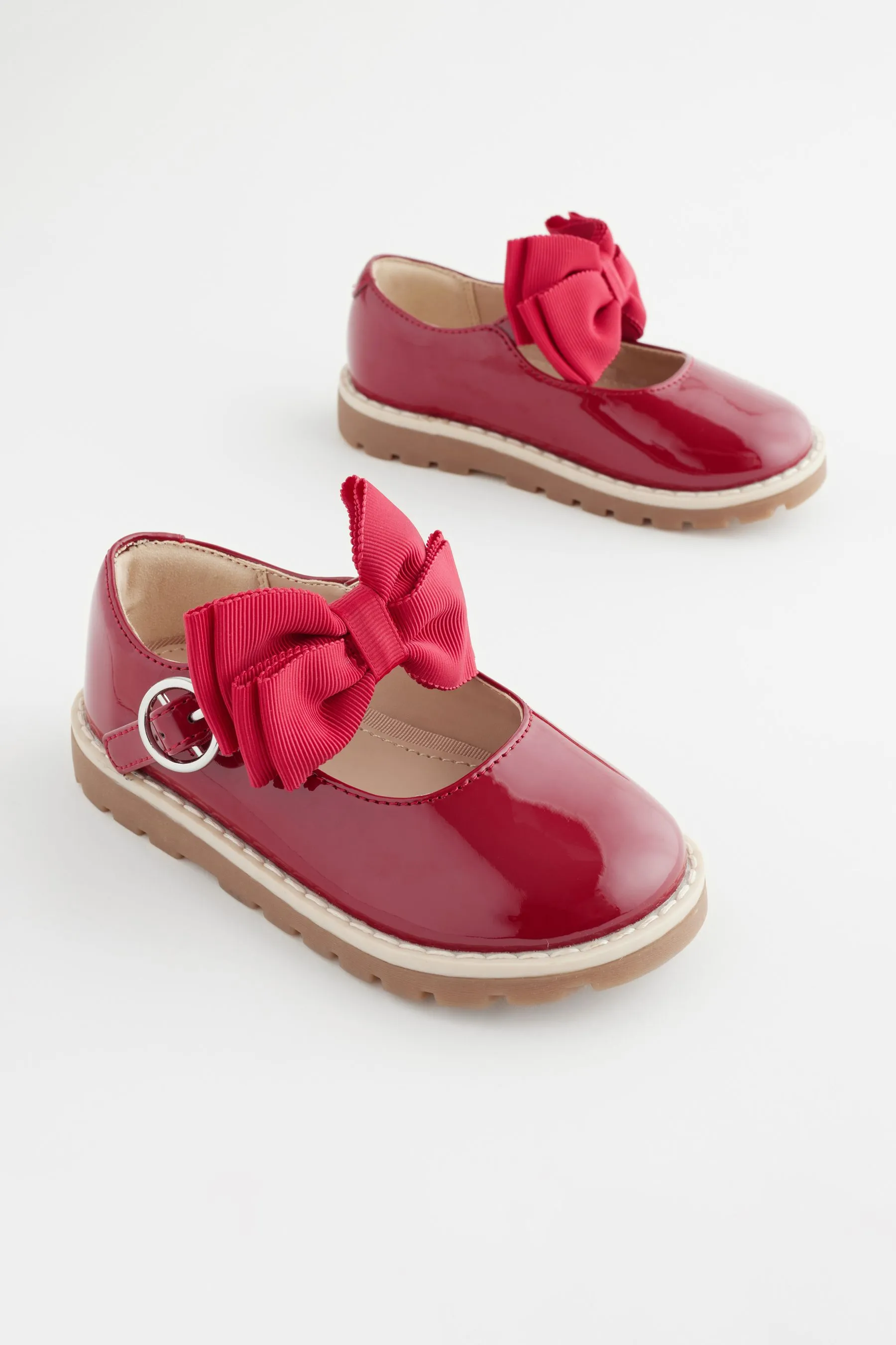 Chunky Farfallino Mary Jane Scarpe Scuola    