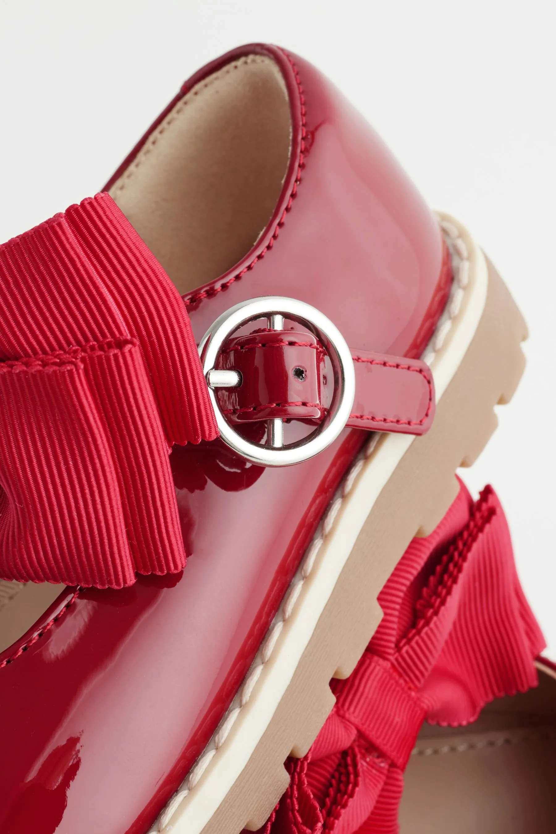 Chunky Farfallino Mary Jane Scarpe Scuola    