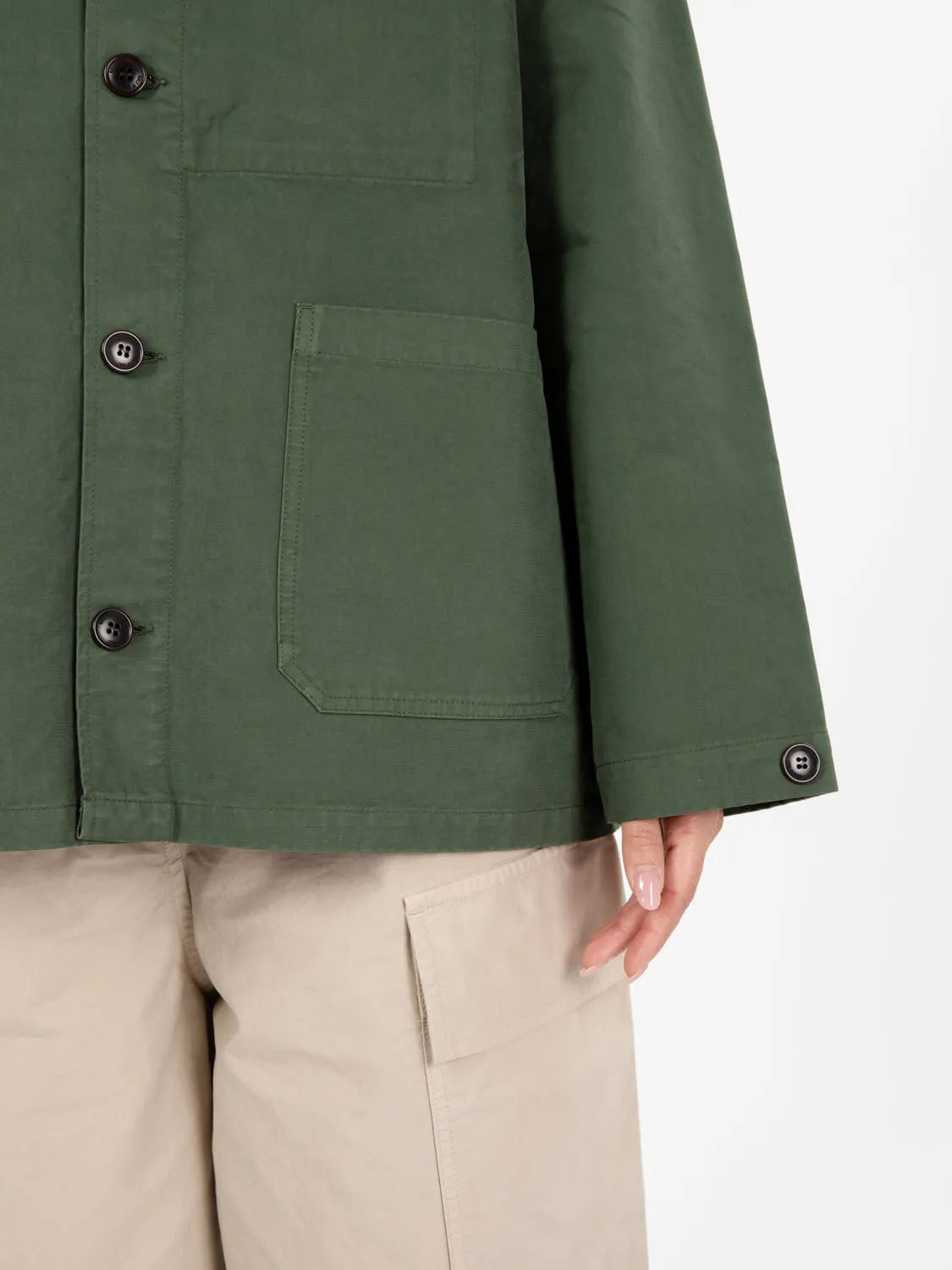 Coach jacket grape leaf