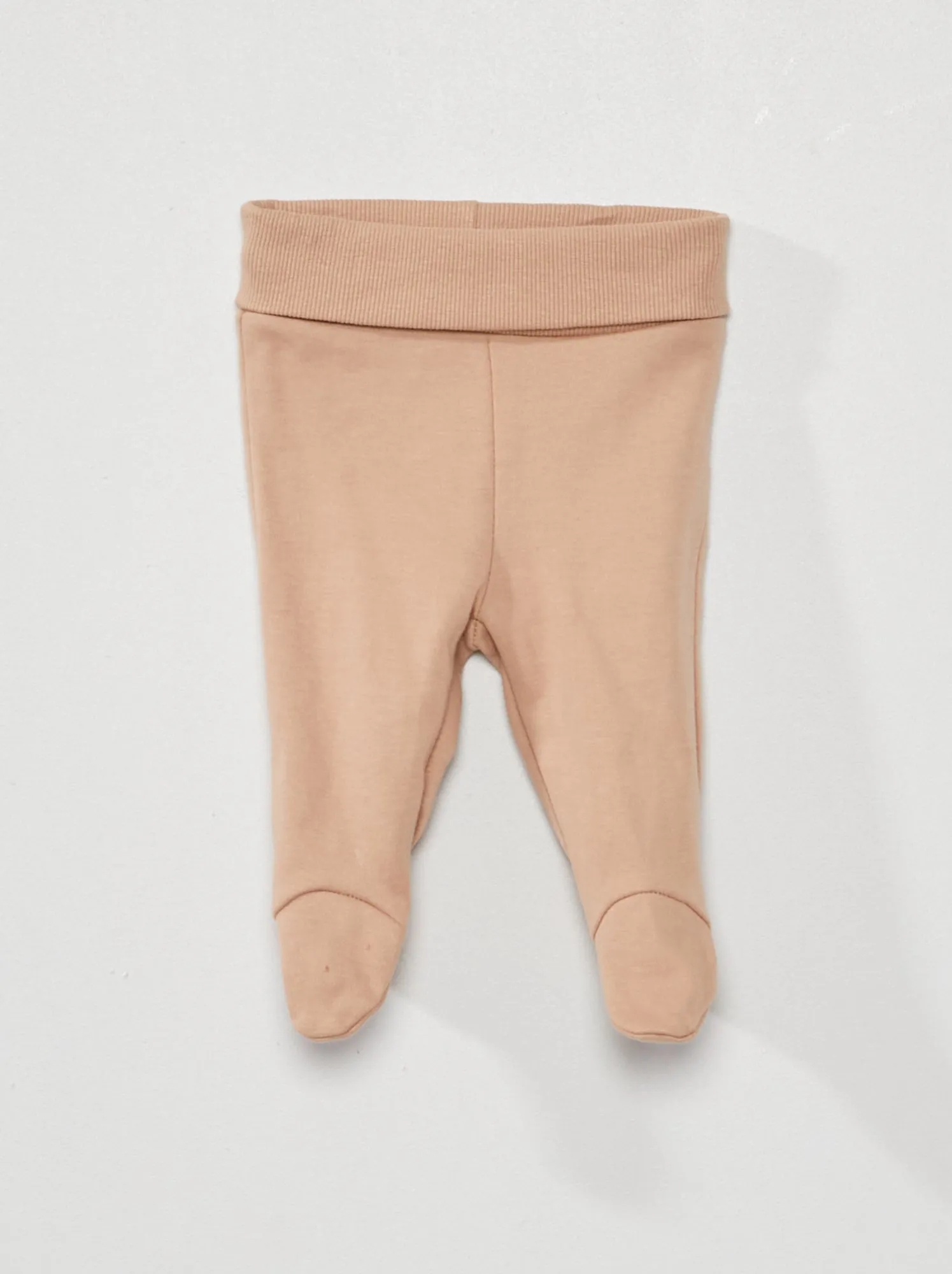 Completo body + leggings + cuffietta 3 pezzi - MARRONE
