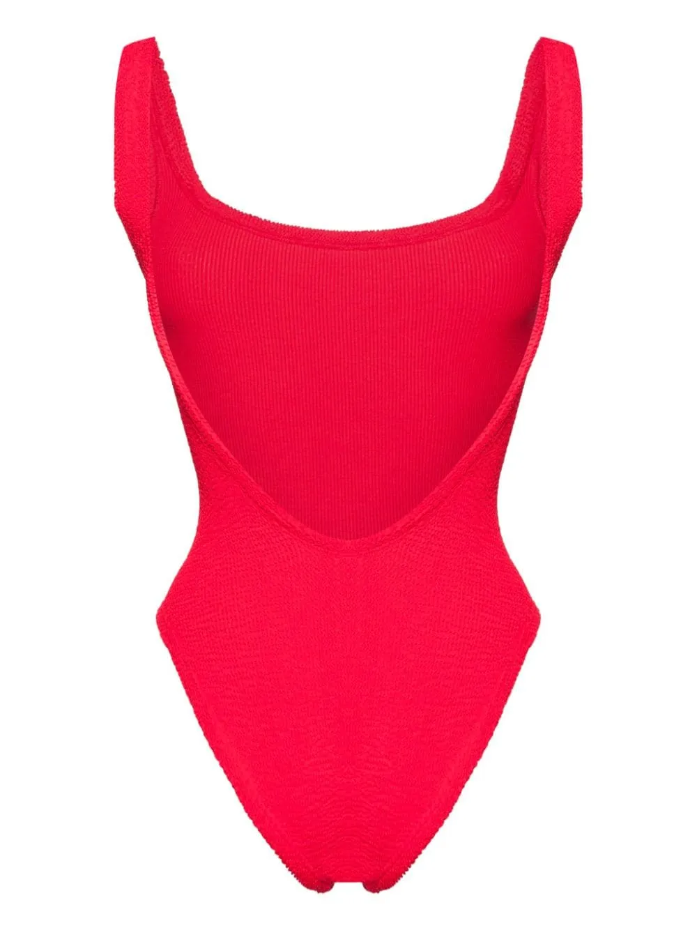 Costume intero a coste sadie in rosso Hunza G - donna