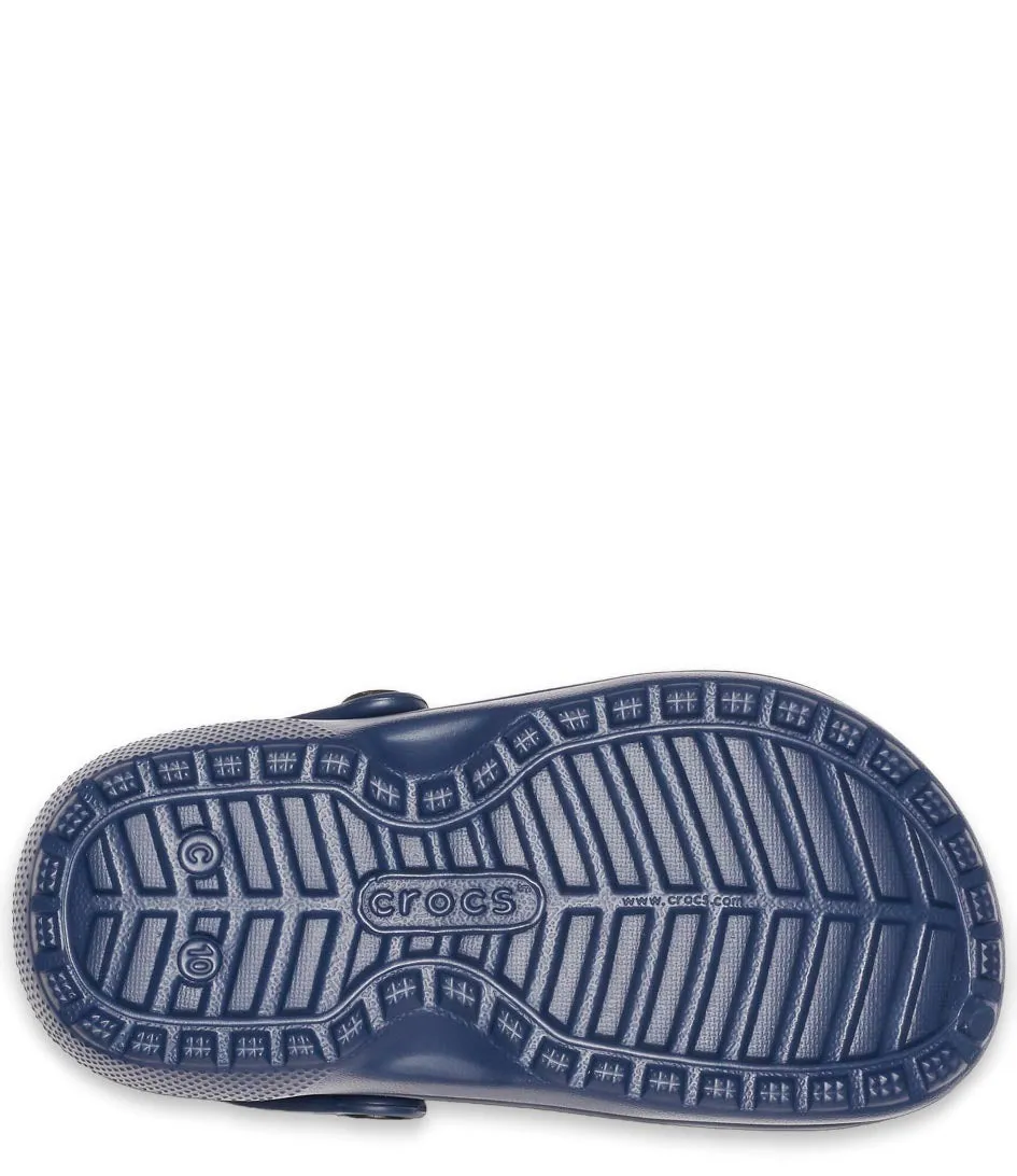 Crocs children's sabot sandal with fur Classic Lined Clog 203506 459 NACH blue-grey