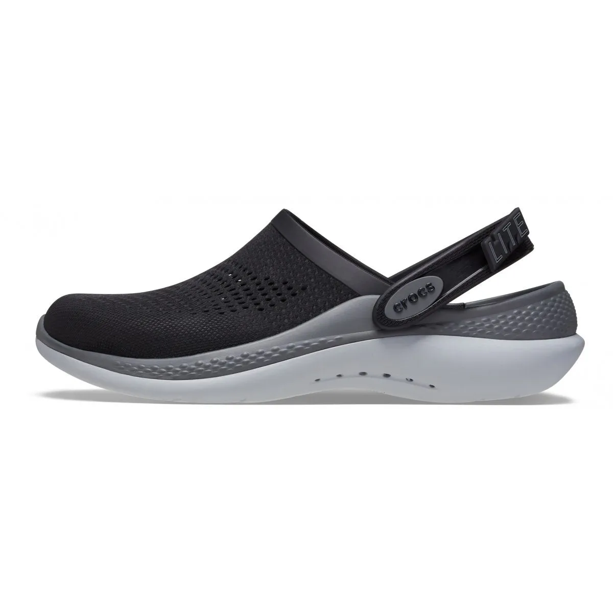Crocs sabot slipper for men and women LiteRide 360° Clog 206708 0DD black-grey 