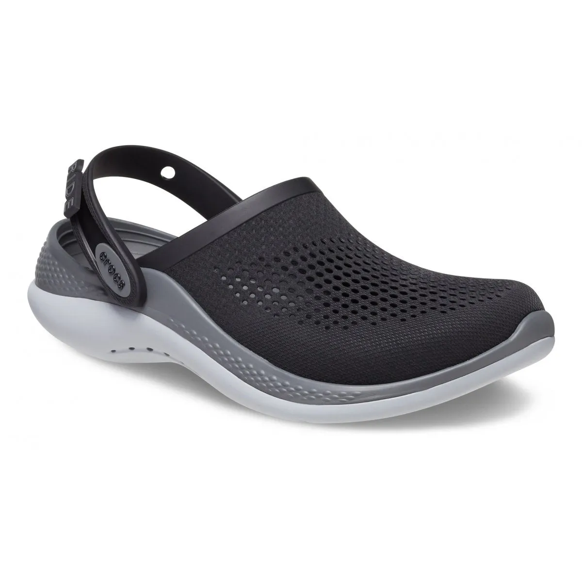 Crocs sabot slipper for men and women LiteRide 360° Clog 206708 0DD black-grey 